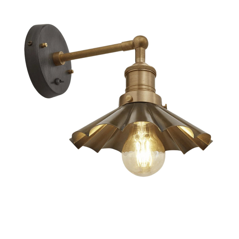 Brooklyn Umbrella Wall Light - 8 Inch