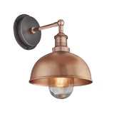 Brooklyn Outdoor & Bathroom Dome Wall Light - 8 Inch