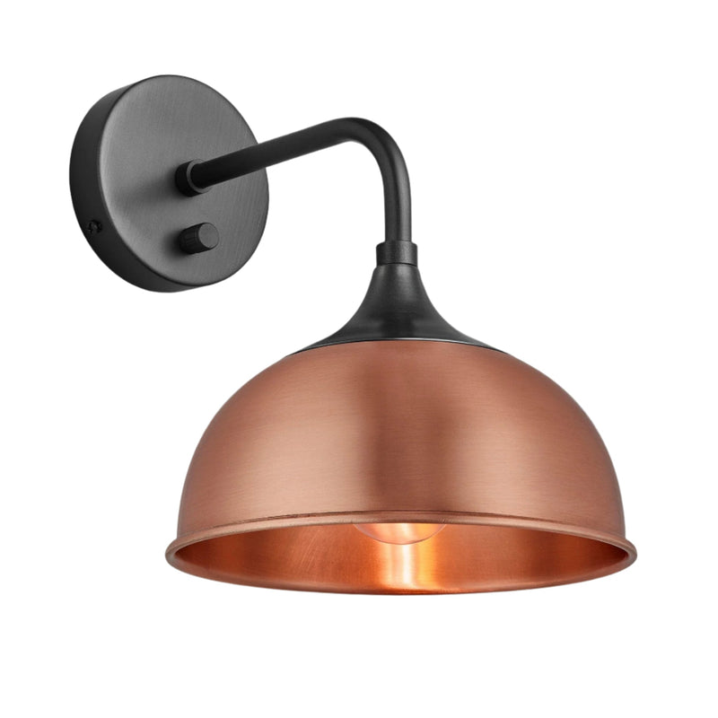 Chelsea Dome Wall Light - 8 Inch