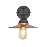 Brooklyn Flat Wall Light - 8 Inch