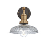 Brooklyn Glass Dome Wall Light - 8 Inch