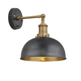 Brooklyn Dome Wall Light - 8 Inch