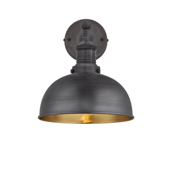 Brooklyn Dome Wall Light - 8 Inch
