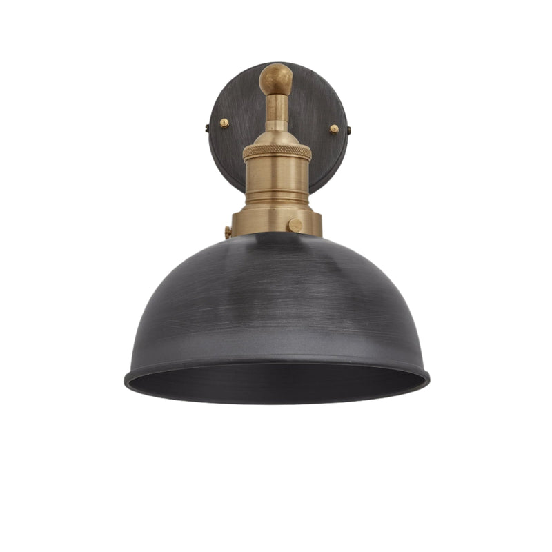 Brooklyn Dome Wall Light - 8 Inch