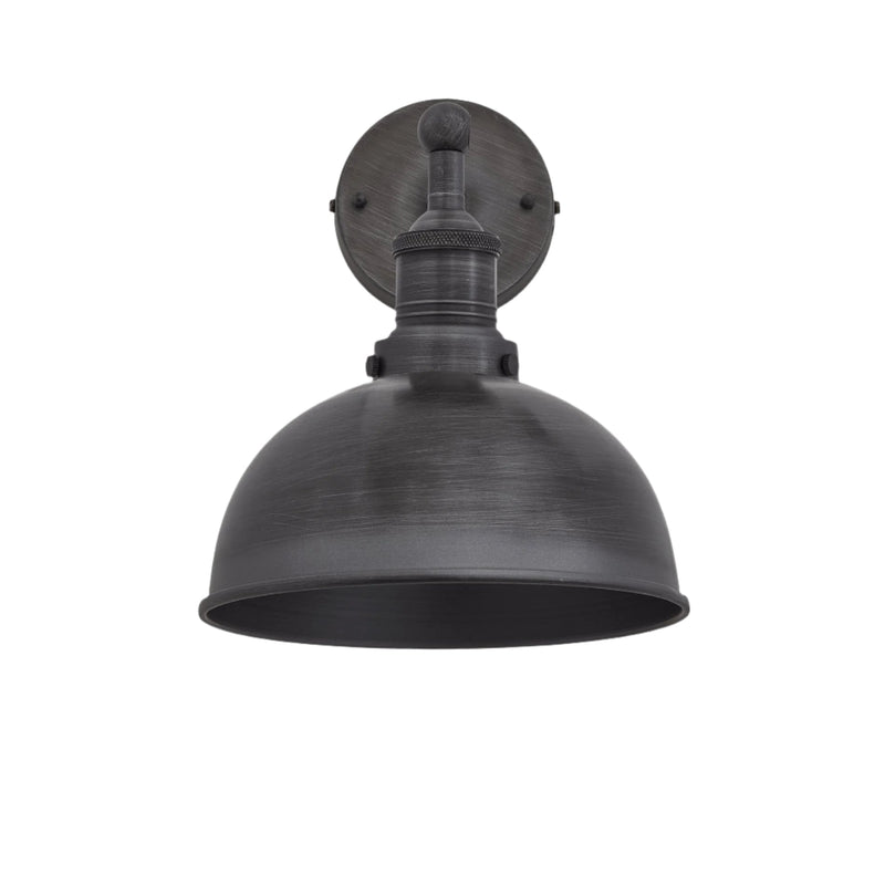 Brooklyn Dome Wall Light - 8 Inch