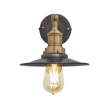 Brooklyn Flat Wall Light - 8 Inch