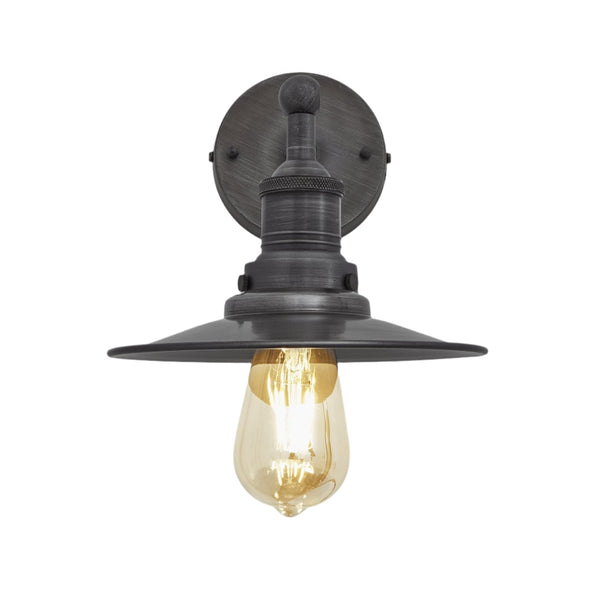 Brooklyn Flat Wall Light - 8 Inch