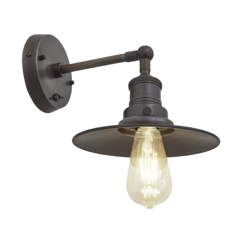 Brooklyn Flat Wall Light - 8 Inch