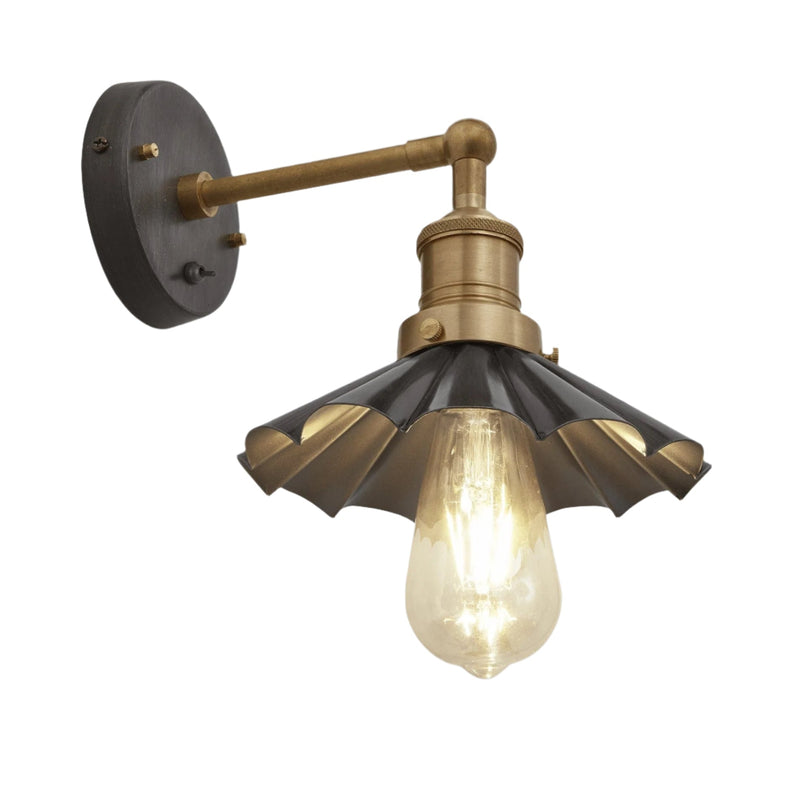 Brooklyn Umbrella Wall Light - 8 Inch