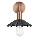 Sleek Umbrella Wall Light - 8 Inch