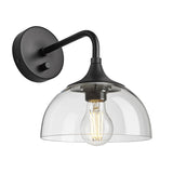 Chelsea Glass Dome Wall Light - 8 Inch