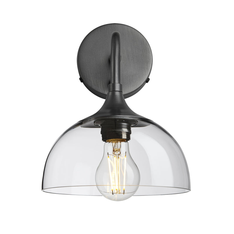 Chelsea Glass Dome Wall Light - 8 Inch