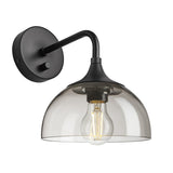 Chelsea Glass Dome Wall Light - 8 Inch