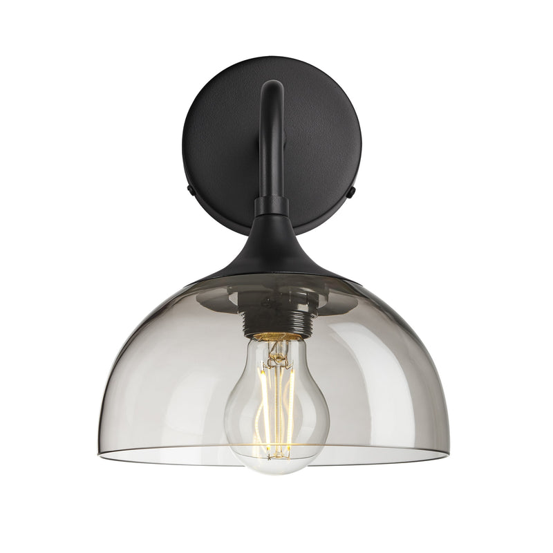 Chelsea Glass Dome Wall Light - 8 Inch