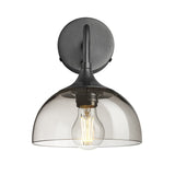 Chelsea Glass Dome Wall Light - 8 Inch
