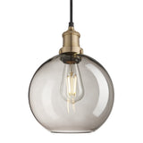 Brooklyn Glass Globe Pendant - 9 Inch