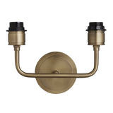 Albany Double Wall Light - Natural Cotton Shades