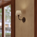 Albany Wall Light - Natural Cotton Shade