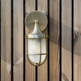 Harbour Outdoor & Bathroom Wall Light - Brass