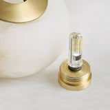 Alabaster Stone Diffuser Wall Light - 10 inch - White