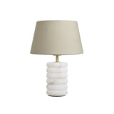 Alabaster Stone Dual Lit Table Lamp