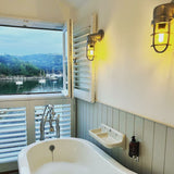 Bulkhead Outdoor & Bathroom Sconce Wall Light - 12 Inch