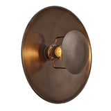 Boston Round Metal Diffuser Wall Light