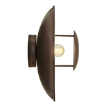 Boston Round Metal Diffuser Wall Light