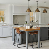 Brooklyn Dome Pendant Light - 13 Inch - Chain Holder