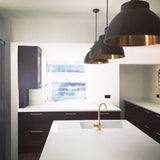 Sleek Dome Pendant - 13 Inch