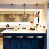 Brooklyn Dome Pendant Light - 13 Inch