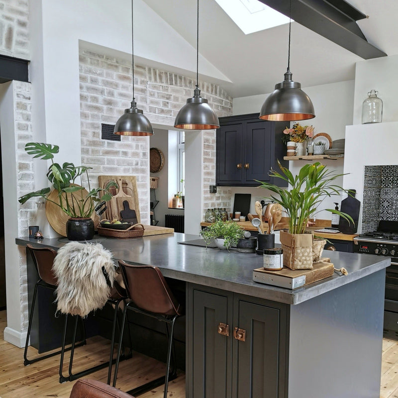 Brooklyn Dome Pendant Light - 13 Inch