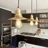 Brooklyn Flat Pendant Light - 8 Inch