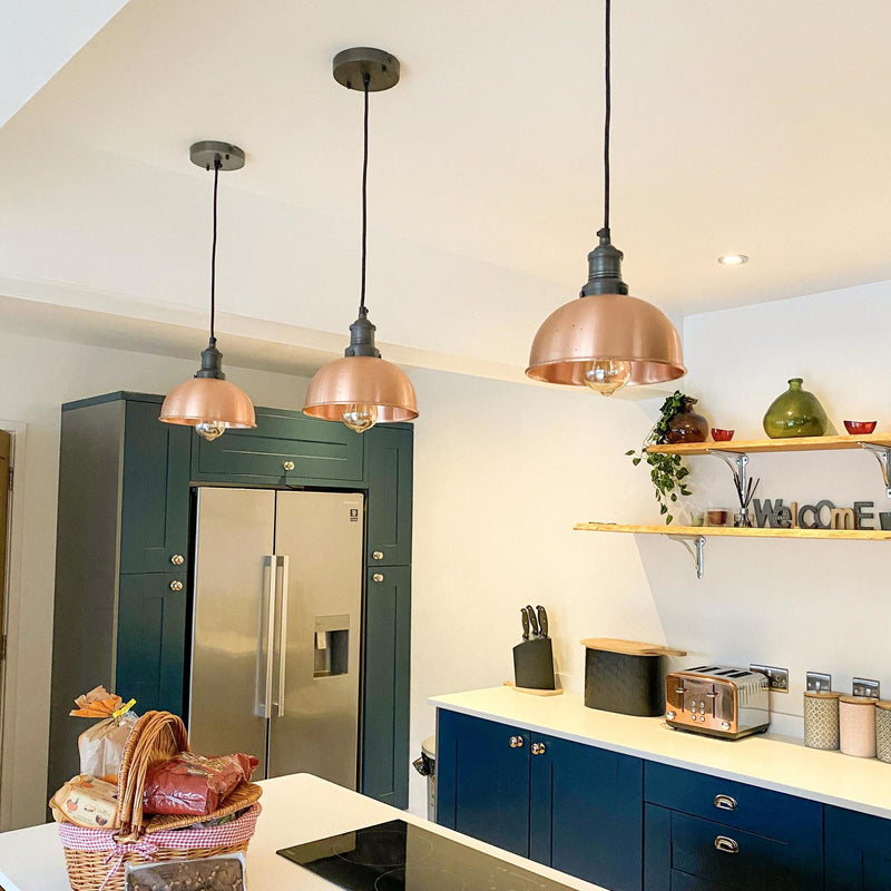 Brooklyn Dome Pendant Light - 8 Inch
