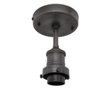 Brooklyn Glass Schoolhouse Flush Mount - 10 Inch