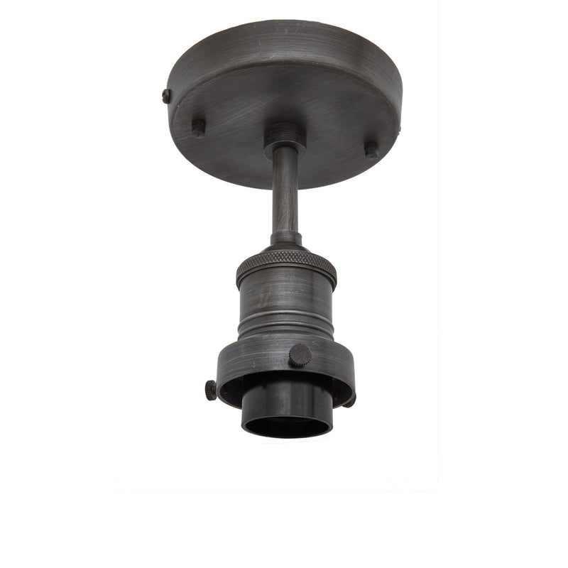 Brooklyn Glass Schoolhouse Flush Mount - 10 Inch