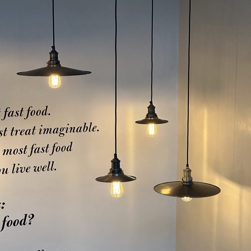Brooklyn Flat Pendant Light - 15 Inch