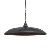 Brooklyn Giant Bowl Pendant - 24 Inch - Pewter