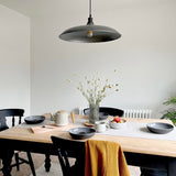 Brooklyn Giant Bowl Pendant - 24 Inch - Pewter