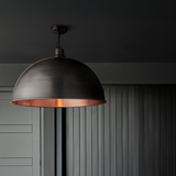 Brooklyn Giant Dome Pendant - 24 Inch - Chain Holder