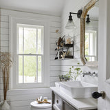 Brooklyn Glass Funnel Wall Light - 7 Inch