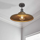 Brooklyn Giant Step Semi Flush Mount - 18 Inch