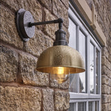 Brooklyn Outdoor & Bathroom Dome Wall Light - 8 Inch