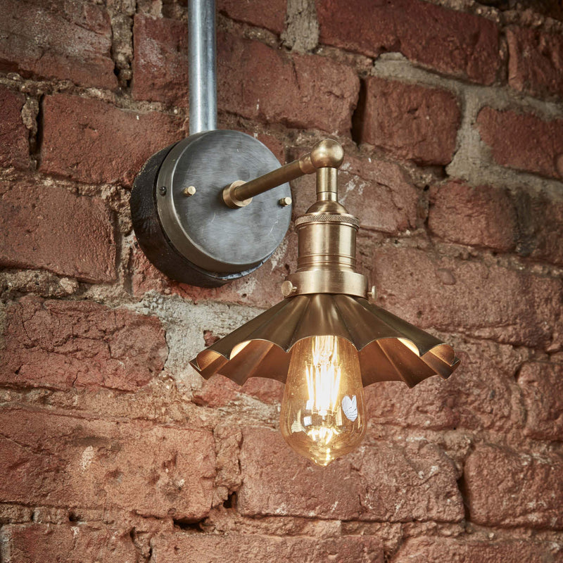 Brooklyn Umbrella Wall Light - 8 Inch