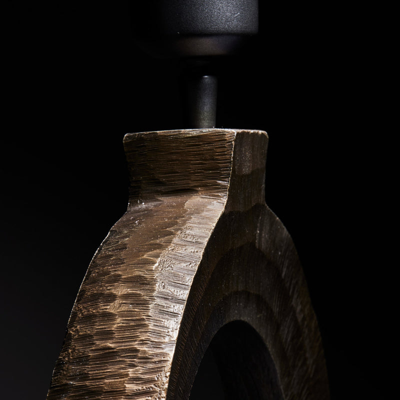 Ornate Circle Table Lamp