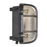 Bulkhead Outdoor & Bathroom Oval Wall Light - 6 Inch