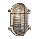 Bulkhead Outdoor & Bathroom Oval Wall Light - 6 Inch
