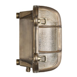 Bulkhead Outdoor & Bathroom Oval Wall Light - 6 Inch