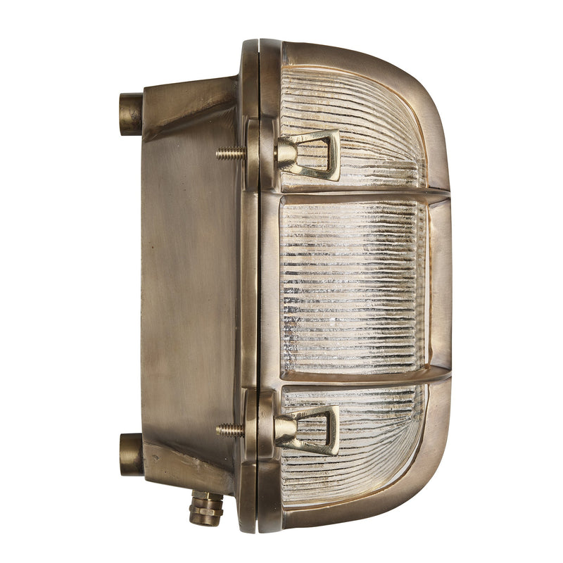 Bulkhead Outdoor & Bathroom Oval Wall Light - 6 Inch