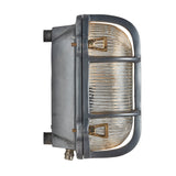 Bulkhead Outdoor & Bathroom Oval Wall Light - 6 Inch